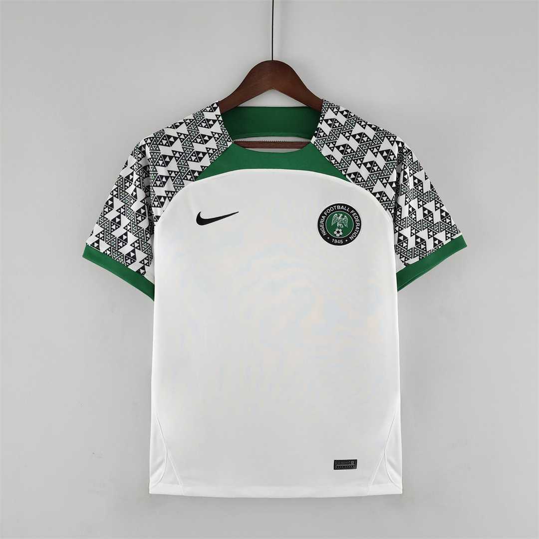 AAA Quality Nigeria 22/23 Away White Soccer Jersey